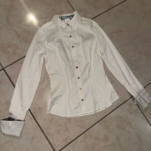 Marciano White Button-Down Shirt